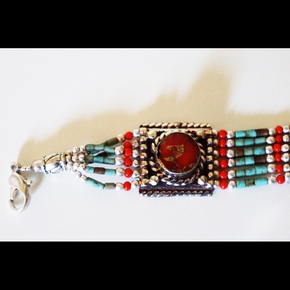 Handmade Bohemian Bracelet - Picture 3 of 4